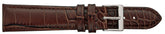 ALPINE Padded Stitched Alligator Grain Leather Band 416